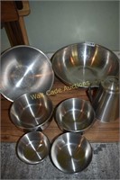 Stainless Steel Bowls and Coffee Pot Bowls Range