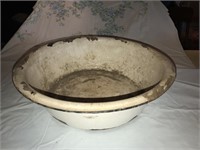 Antique Enamel Bowl