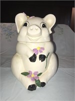 Vintage Little Piggy Cookie Jar