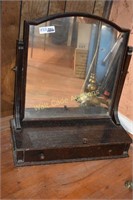 Mirror on Stand Approx.27" Tall