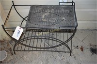 Patio Table Iron Approx.17"x24"x13"