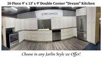 "Dream" Kitchen - 9' x 15' x 9' - 21pc. your cabin