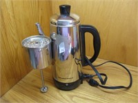 Electric Coffee Pot/All Parts Included