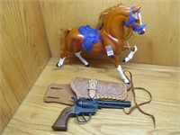 Horse and Cap Gun/Holster