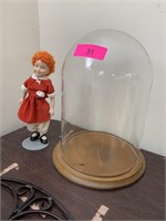 VTG APPLAUSE ANNIE DOLL AND BELL JAR