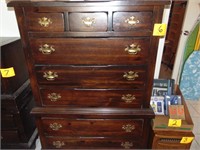 38 x 18 x 59 Vintage Chest-O-Drawers