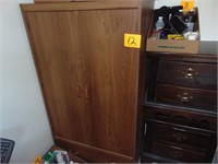 Wood Wardrobe Cabinet 33 x 24 x 60