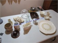 ASSORTED TABLE ITEMS