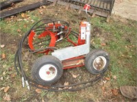 13" AUGER DOLLY HYDRAULIC DRIVE