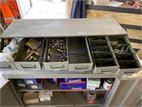 Rolling Bolt Bin and Tool Cabinet and Anchors