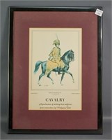 Austrian Imperial Cavalry Military Print