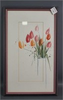 'Tulips'  Watercolour