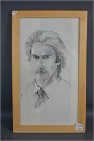Pencil Portrait of Young Man by Robert Doyle