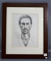Pencil Portrait of Young Man by Robert Doyle