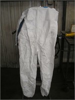 20+ WHITE DISPOSABLE 2X COVERALLS