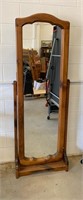Great Solid Pine Full Length Dressing Mirror