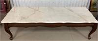 Marble Topped French Provincial Coffee Table