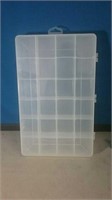 Rubbermaid divided storage container