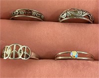 Lot of Rings(2 Sterling)