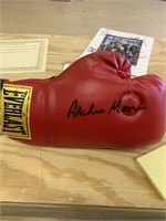 Autographed Archie Moore Boxing Glove