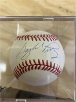 Autographed Gaylord Perry Baseball