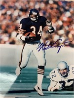 Autographed Walter Payton Picture