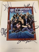 Two Autographed American Idol Stars Pictures