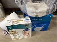 Sitz Bath, Raised Toilet Seat, Mattress Cover