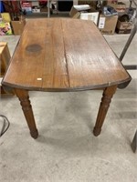 Wooden Drop Leaf Table 43x56x28