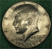 BiCentennial Kennedy Half Dollar