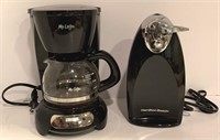Coffee Maker & Can Opener