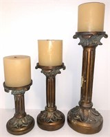 Pillar Candles & Holders