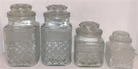 Matching Glass Jars