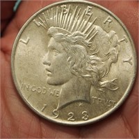 1923 Peace Dollar