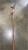 Extendable pole saw