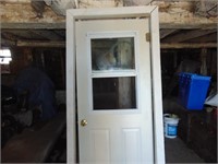 Steel Door With Window - 34 x 79