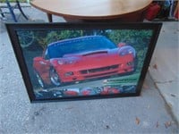 Lingerfelter Corvette Framed Picture - 40 x 27