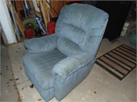 Comfy Blue Recliner Chair