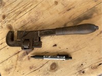 Old pipe wrench