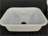 Houzer Q 100 808 White Porcelain Sink new in box