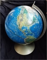 Rand McNally 17-in World Globe on Metal Stand