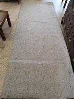 Large carpet underpad 10 feet by 8 feet