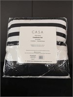 New Casa three-piece queen comforter set