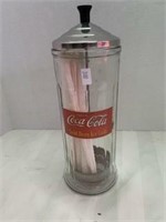 "Coca-Cola" Vintage Looking Straw Dispenser