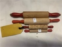 (SET of 4) Calibrated Rolling Pins