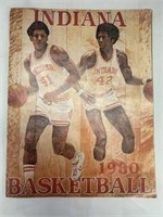 1980 Indiana IU Basketball Program -Signed