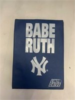 Babe Ruth "Line Drive" Folder w/ Assorted Cards