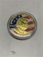 "Donald Trump" Collector Medallion *Colorized*