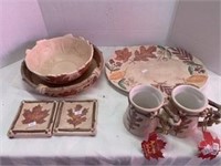 7-Piece Set "Autumn Wind Pottery Set