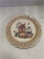 Cracker Barrel Plate - Easter Treasures / Small